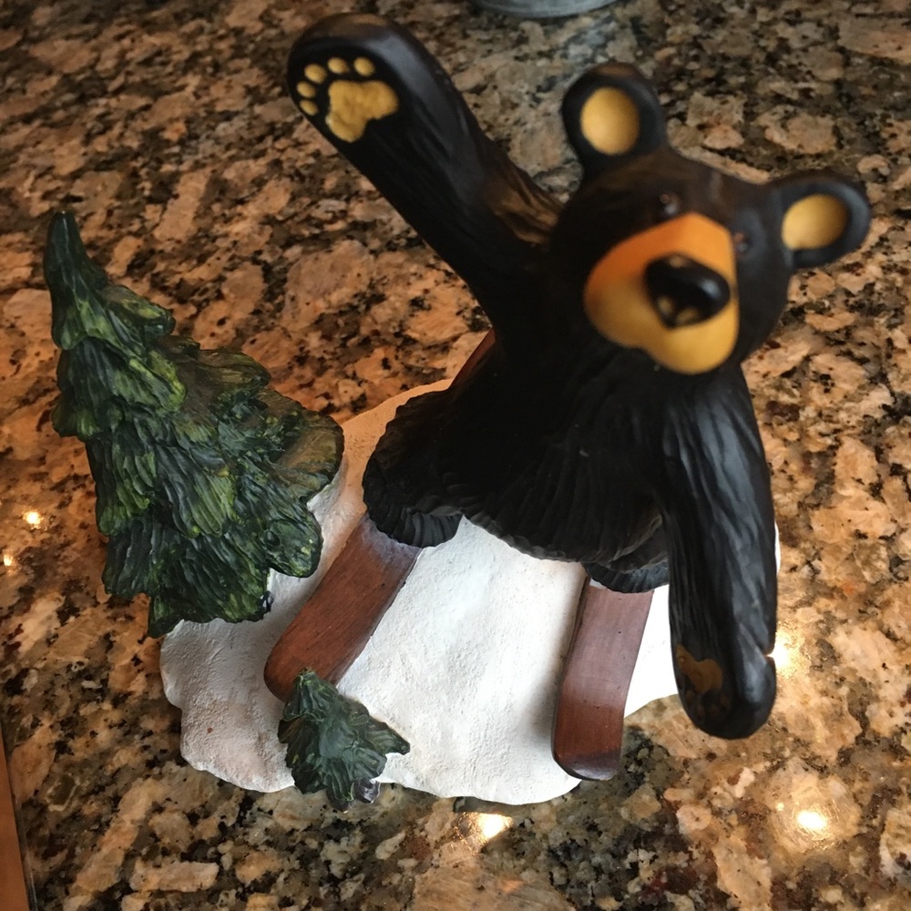 Bear Foots “Jonnie” the Skier